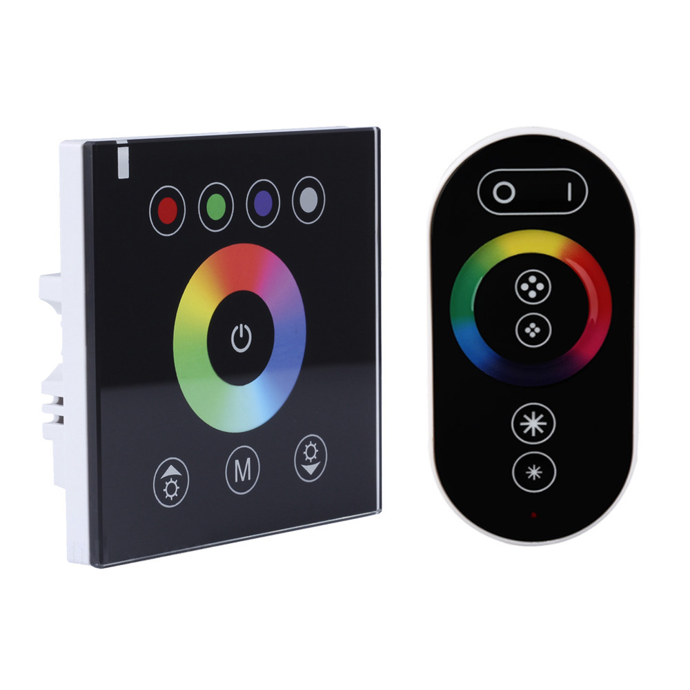High voltage AC110/220V 600/720W RGB Touch Panel Controller remote control For AC110/220V RGB LED Strips